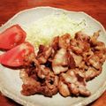 ☆パズル☆'s cooksnap of when they made 豚肉からし焼き『洋包丁』再現レシピ.