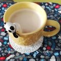 ☆hikonyan☆'s cooksnap of when they made 心まであたたまるホットコーヒー牛乳.