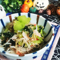 虹色♪︎ちゅーりっぷ's cooksnap of when they made 簡単 小松菜とカニカマの酢の物.