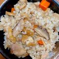 あい♪らんど's cooksnap of when they made 炊飯器で炊く！豚ひき肉の中華おこわ.