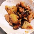 クックE4NZH1☆'s cooksnap of when they made 鶏ももとさつま芋レンコンの炒め煮.