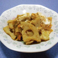 ＠迷子＠'s cooksnap of when they made れんこんの甘辛卵とじ.