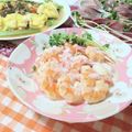 えりりんちゃん♡'s cooksnap of when they made 揚げない！えびマヨ☆ガーリック　お店の味.