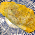 ばたみそーぱん☆'s cooksnap of when they made 小松菜と豚挽肉の旨々オムレツ☆節約！.