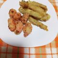 ﾁｲﾁｬﾝﾏﾏ's cooksnap of when they made 竹輪の天ぷら　inしし唐とウインナー.