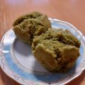 もんしゅしゅ's cooksnap of when they made お花見✿ずっとふわふわ蒸しパン✿桜抹茶編.
