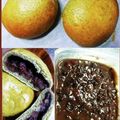 まちゃモンZ's cooksnap of when they made 桜よもぎあんパン(半HB編).