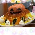 クックXYC8FL☆'s cooksnap of when they made ハロウィン寿司☆ちらし寿司ケーキ.