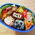 やすけもじょ's cooksnap of when they made マインクラフト キャラ弁.