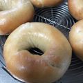 グリーンあっぷる's cooksnap of when they made 豆乳ベーグル。.