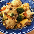 じゅぅーん's cooksnap of when they made 秘密の！豚肉とカリフラワーの卵中華炒め.