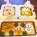 ＊saeぴ＊'s cooksnap of when they made 1歳のお誕生日アンパンマン プレート.