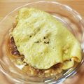 ごじひめ's cooksnap of when they made じゃがいもと挽肉のオムレツ★メインになる.