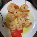 Mちゃろ's cooksnap of when they made 海老のバターガーリック炒め.