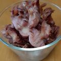 yumelon88's cooksnap of when they made 【犬用】砂肝銀皮のオヤツ.