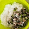 みまゆ's cooksnap of when they made 【離乳食 後期】アジそぼろ.