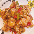 えみちょりん♪'s cooksnap of when they made 鶏もも肉ときのこのバター醤油炒め.
