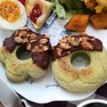 chocotta's cooksnap of when they made HMで簡単♡小松菜とバナナの焼きドーナツ.