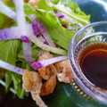 ❤️かわだん❤️'s cooksnap of when they made 水菜と鶏皮の中華サラダ！.