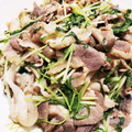 ゆるмαмα's cooksnap of when they made 水菜と豚の炒め物.