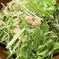 ☆あーこきょ☆'s cooksnap of when they made 水菜のサラダ（マヨぽんドレッシング）.