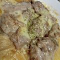 ♡AKRMM♡'s cooksnap of when they made レンジで5分♪えのきの豚肉＆チーズのせ.