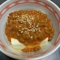 ＊おいもちゃん's cooksnap of when they made 韓国風ピリ辛 納豆豆腐.