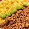 愛猫ベリー's cooksnap of when they made 上品な味☆そぼろ丼.