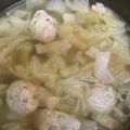 余麩胡's cooksnap of when they made 早くて簡単！白菜とベーコンの中華スープ.