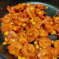 めそ。's cooksnap of when they made ✿お弁当に♡簡単♡えびのケチャップ炒め✿.
