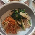 しーてっぷ's cooksnap of when they made サラダチキンと小松菜の和え物.