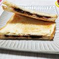 ぱふ's cooksnap of when they made チョコあんホットサンド.