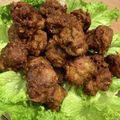 かぼすレモン's cooksnap of when they made 豚コマカレー風味唐揚げ.