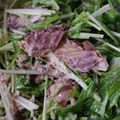 クックNM57TE☆'s cooksnap of when they made 超簡単！サバ缶と水菜のサラダ.