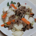 nyangomama's cooksnap of when they made 白菜と牛肉の中華風炒め♡簡単！美味しい！.