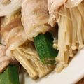 風花。。's cooksnap of when they made 野菜の肉巻き★みそ味★レンジでチン.
