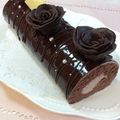 ＊naｰno＊'s cooksnap of when they made ⁂チョコロールケーキ⁂.
