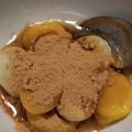 ヨシヨッシー's cooksnap of when they made かぼちゃと豆腐の２色白玉　京風きな粉添え.