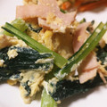 mary_39's cooksnap of when they made 小松菜のふわとろ卵炒め☾.