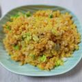 LOKImama's cooksnap of when they made 簡単で美味い！鮭フレークとキャベツの炒飯.