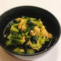 かとぱ's cooksnap of when they made 簡単！小松菜と油揚げの煮浸し.