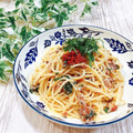Satoco❋'s cooksnap of when they made さば缶で♡さばと梅しその冷製パスタ♡.