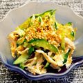 t0mt0mt0m's cooksnap of when they made ささみときゅうりの中華サラダ.