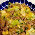 ポムポムポヨコ's cooksnap of when they made 牛キャベツのオイスターソース炒め.