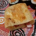 もかもかと's cooksnap of when they made 味付け無し！油揚げにベーコンチーズ♡.