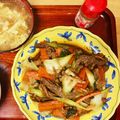 夢's cooksnap of when they made チンゲン菜と牛肉のオイスター炒め.