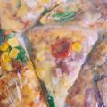 のんべぇヒロ's cooksnap of when they made 宅配ピザの冷凍保存法♪.