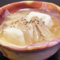 ☆GSSQHY☆'s cooksnap of when they made お豆腐の えのき餡掛け(*^^*).
