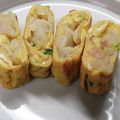 ちびちこり's cooksnap of when they made 朝食やお弁当に♪ エビシューマイの卵焼き.