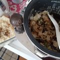 小手毬＊●((◉ｴ◉))●'s cooksnap of when they made 山菜の水煮で簡単♡山菜おこわ♡.